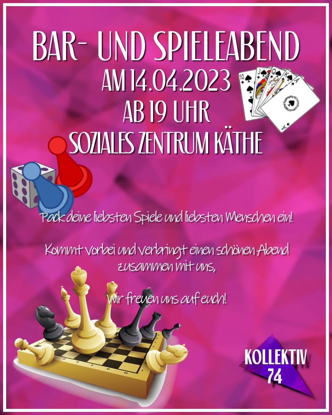 Bar- und Spieleabend